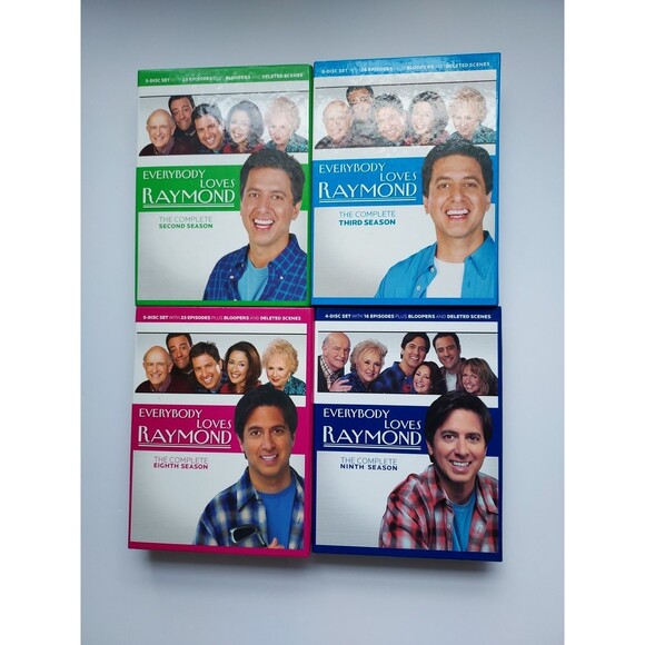 Everybody Loves Raymond DVDs TV Series Lot of 4 - Seasons 2, 3, 8 & 9 - Picture 1 of 1